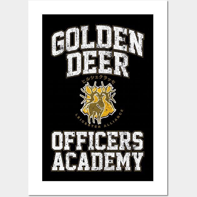 Golden Deer Officers Academy Wall Art by huckblade